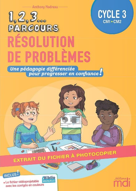 Feuilletez 1,2,3... Parcours Résolution de problèmes cycle 3