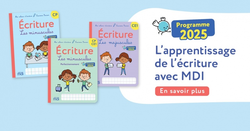 L'apprentissage de l'écriture avec MDI