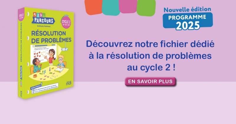 1, 2, 3... Parcours résolution de problèmes cycle 2