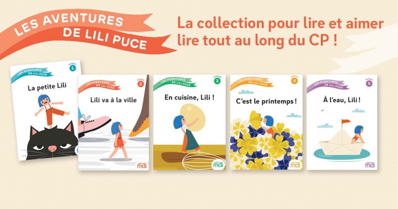 Les aventures de Lili Puce albums CP