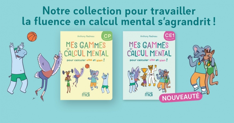 Mes gammes de calcul mental CP et CE1
