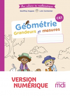 Mes cahiers de maths - Géométrie CE1 - Numérique enseignant