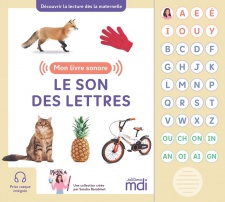 Mon livre sonore - Le son des lettres