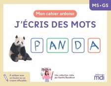 Mon cahier ardoise - J'écris des mots