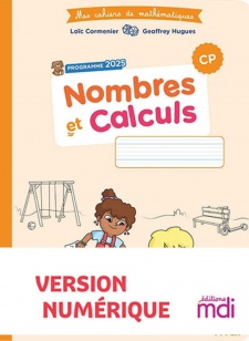 Mes cahiers de mathématiques - Nombres et calculs CP - édition 2026 - Numérique enseignant