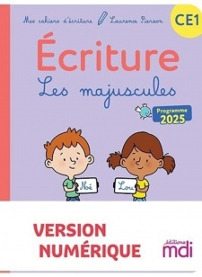 Mes cahiers d'écriture CE1 - Les majuscules - Édition 2026 - Numérique enseignant