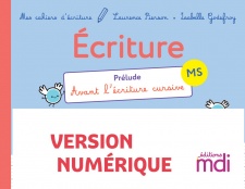 Mes cahiers d'écriture MS Prélude - Version Numérique Enseignant