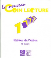 Le Coin lecture 1 - Lot de 10 cahiers n° 2 + 1 tableau de bord