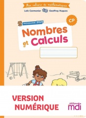 Mes cahiers de mathématiques - Nombres et calculs CP - édition 2026 - Numérique enseignant