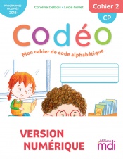 Codéo CP Cahier 2 - Version Numérique enseignant